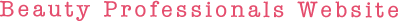 Beauty Professionals Website
