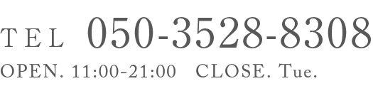 TEL:050-3528-8308 